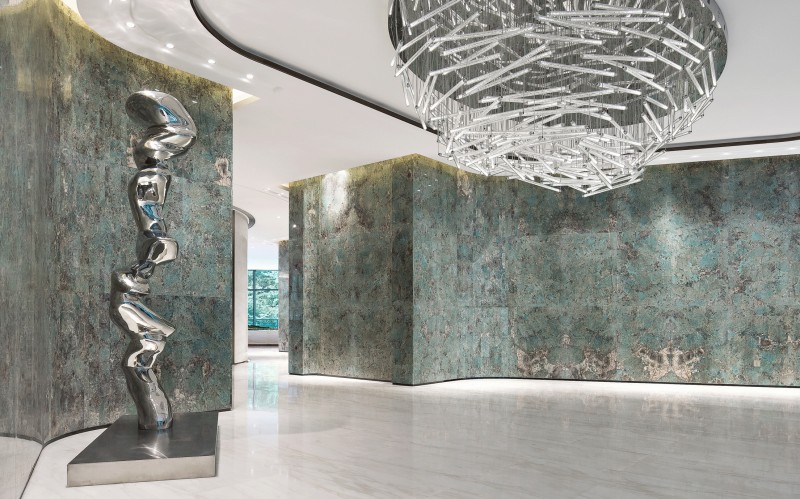 亞馬遜天然綠色石材工程案例，讓建筑空間更貼近自然