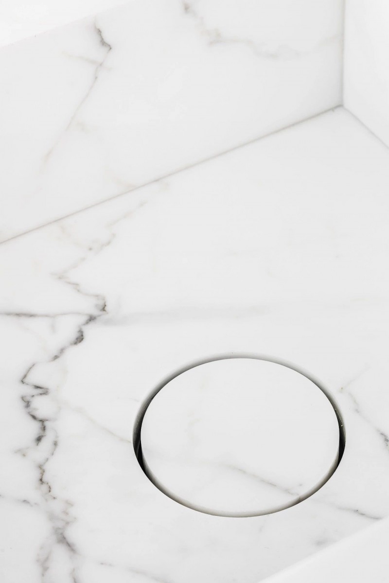 大理石裝飾的室內空間 黑白灰色經典國際范