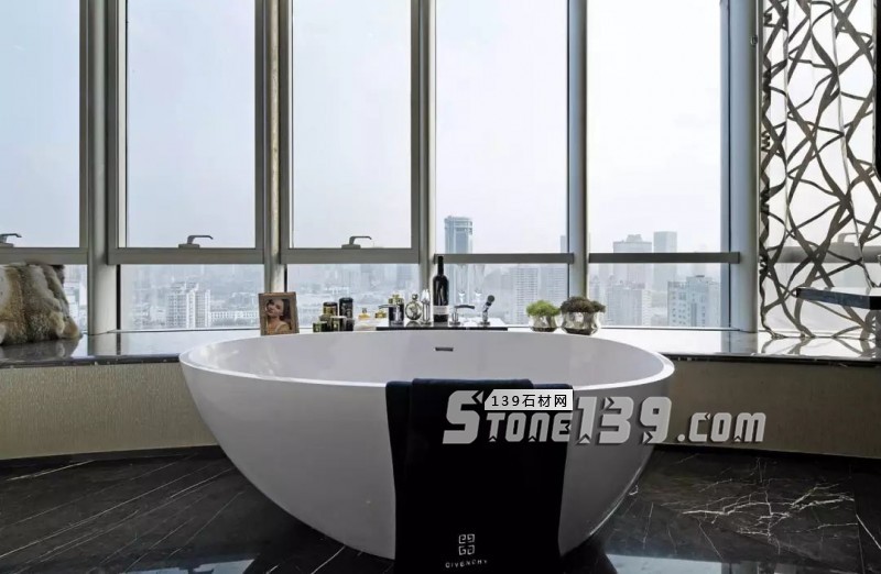 廚衛空間的大理石裝飾設計欣賞