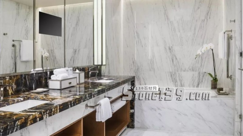 廚衛空間的大理石裝飾設計欣賞