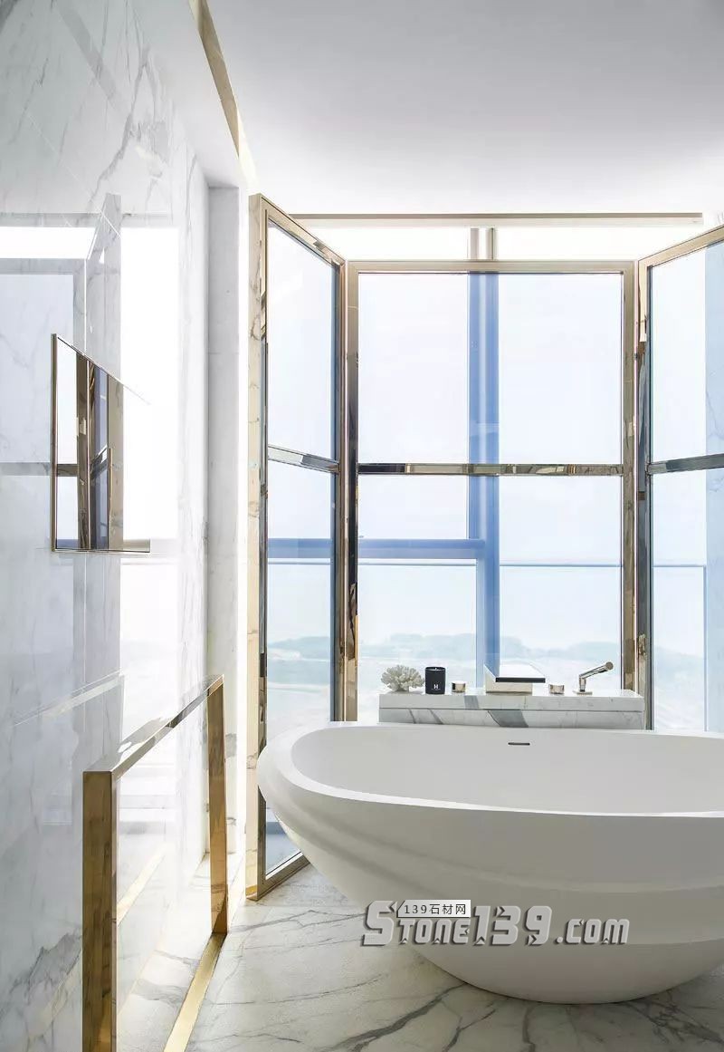 廚衛空間的大理石裝飾設計欣賞