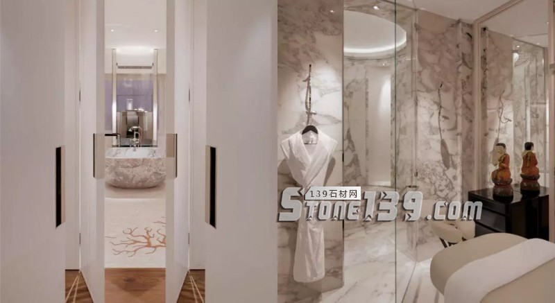 廚衛空間的大理石裝飾設計欣賞