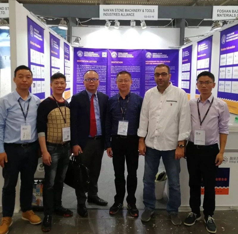 石材機械輔料產業聯合會首次亮相意大利維羅納石材展