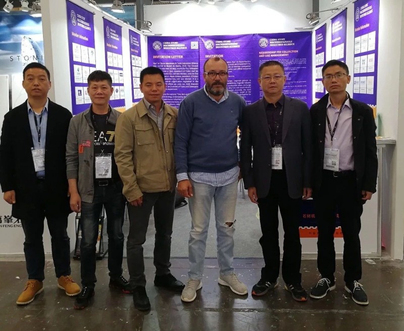 石材機械輔料產業聯合會首次亮相意大利維羅納石材展