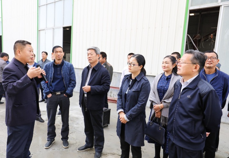 湖北黃岡政協委員蒞臨中部（麻城）石材循環經濟產業園調研！