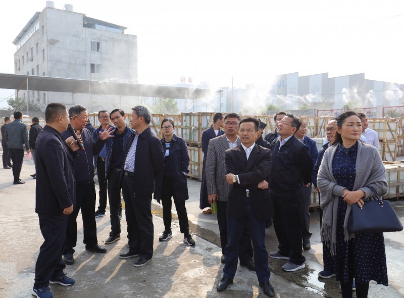 湖北黃岡政協委員蒞臨中部（麻城）石材循環經濟產業園調研！