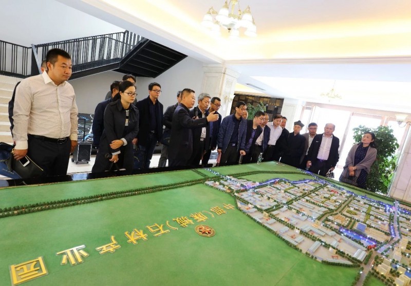 湖北黃岡政協委員蒞臨中部（麻城）石材循環經濟產業園調研！