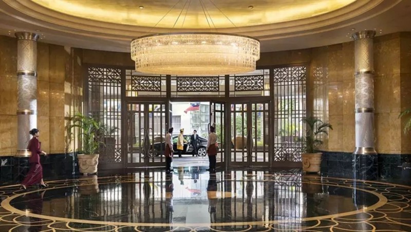 世上最美的一堵石材背景墻，因為色差才美！