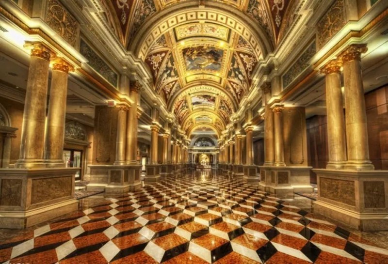 世上最美的一堵石材背景墻，因為色差才美！