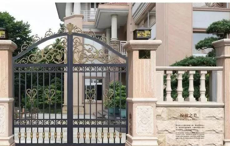 洋房別墅門柱裝飾應(yīng)用合集欣賞【多圖】 洋房別墅石材庭院門柱