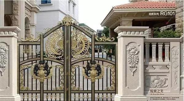 洋房別墅門柱裝飾應(yīng)用合集欣賞【多圖】 洋房別墅石材庭院門柱