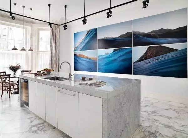 大理石的各種顏色系列搭配裝飾應用