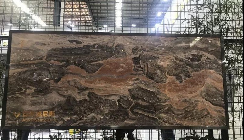 2018水頭石材展上的那些色差石材