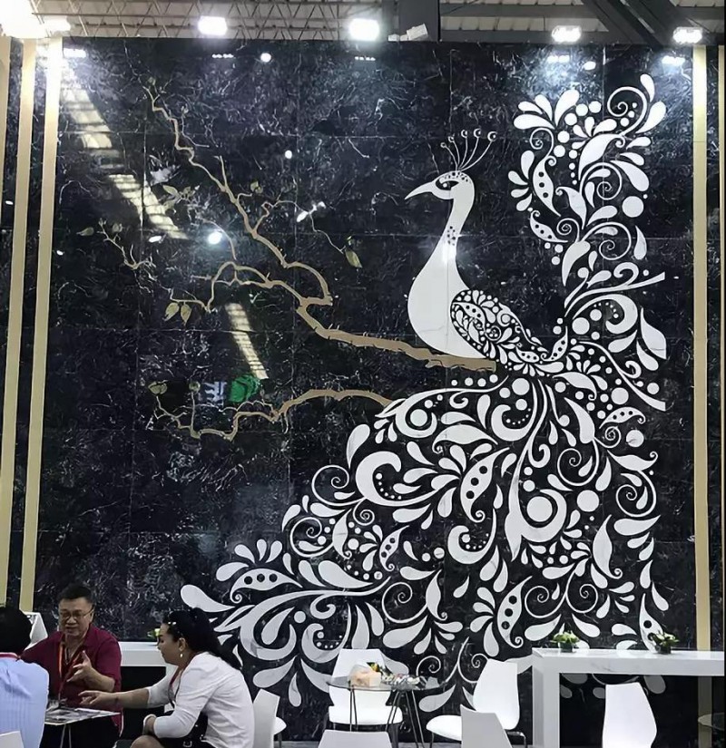 2018水頭石材展上的那些色差石材