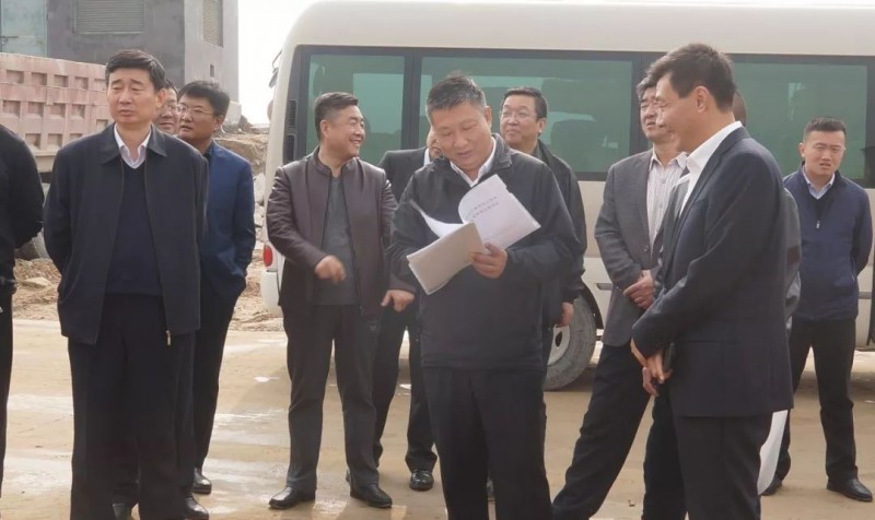 山東汶上縣領導到白石鎮督導檢查石材行業轉型升級深度治理工作及新型城鎮建設