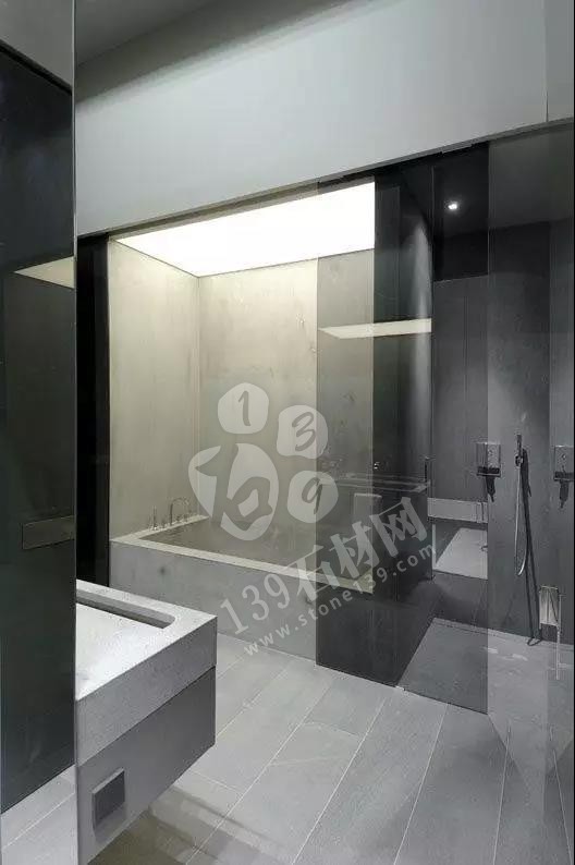 獨立式衛生間裝飾大理石案例