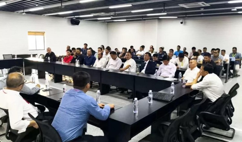 麻城市委副書(shū)記、市長(zhǎng)蔡緒安蒞臨第十九屆中國(guó)（南安）水頭國(guó)際石材博覽會(huì)