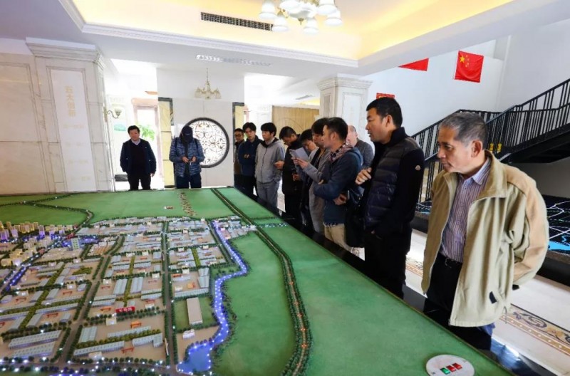 日本石材考察團蒞臨中部（麻城）石材循環經濟產業園考察交流！