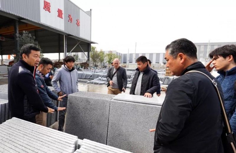 日本石材考察團蒞臨中部（麻城）石材循環經濟產業園考察交流！