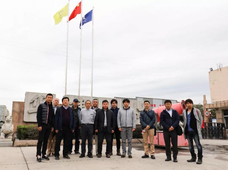 日本石材考察團蒞臨中部（麻城）石材循環經濟產業園考察交流！