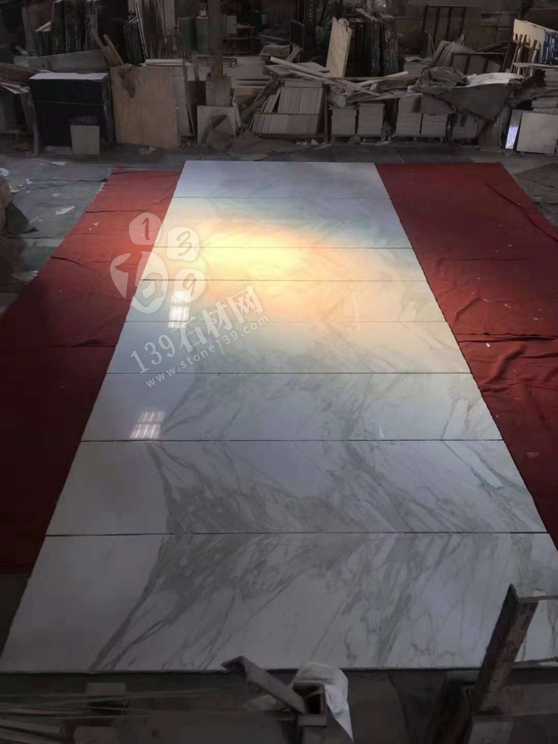 蜘蛛礦爵士白大理石