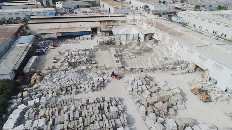 【鴻盛石業】河南梨花紅梨花白電解板染色板專業廠家