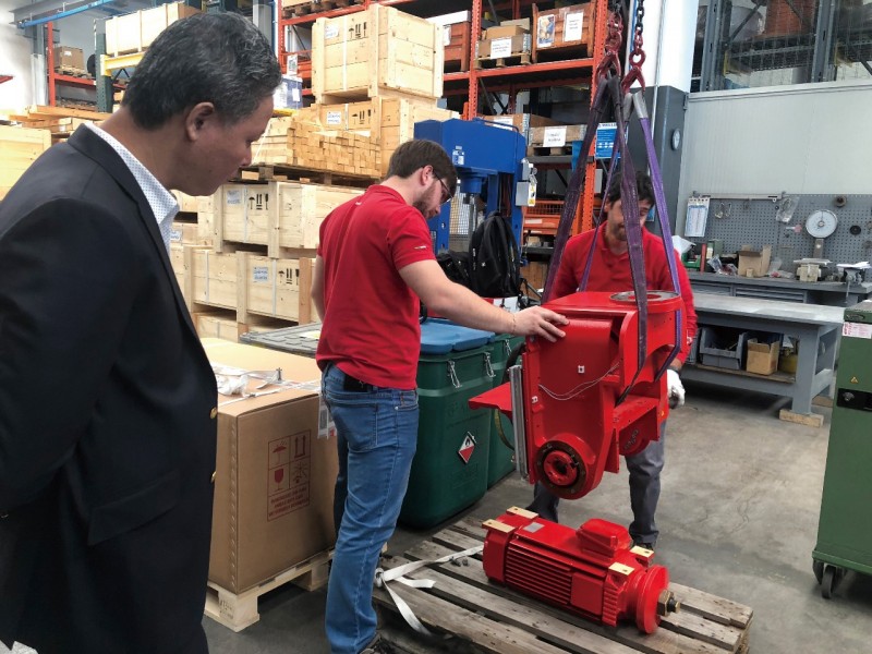 盛達石材機器&百利通&鏈石商城,三方聯合打造的WORTHY衛士來了!