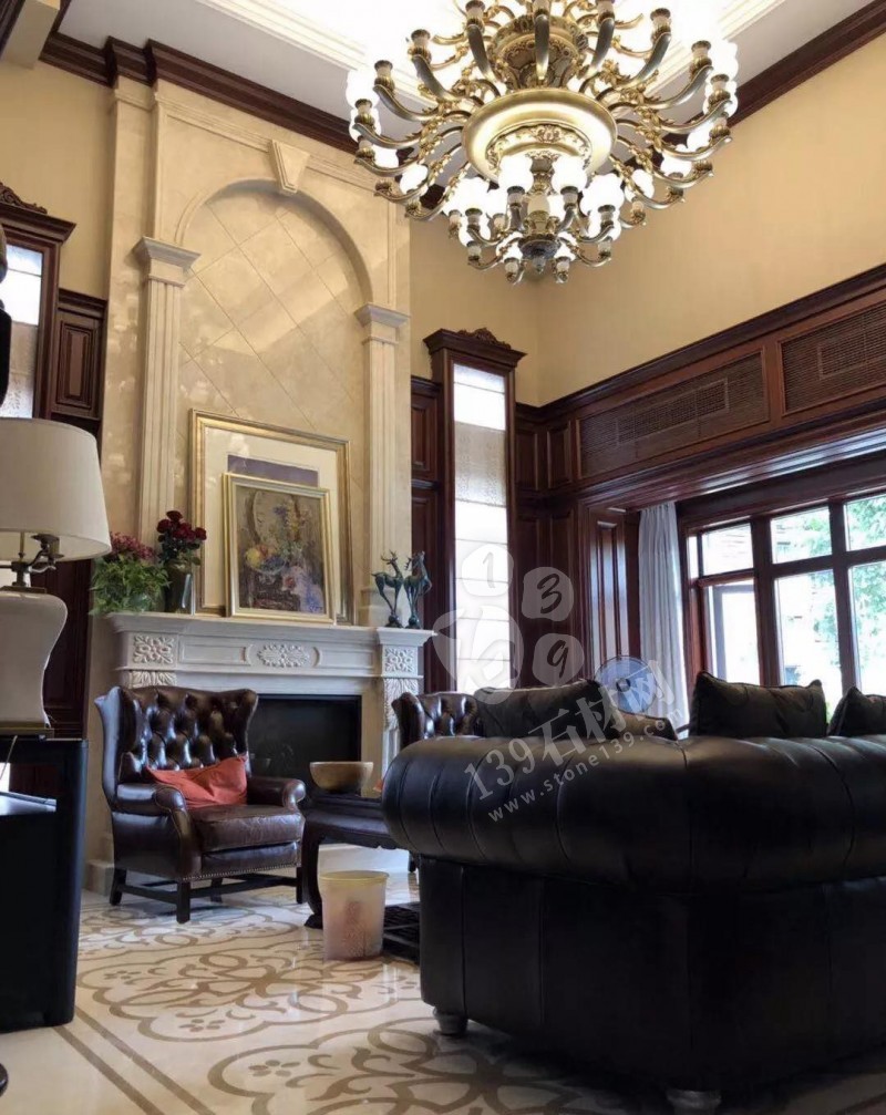 路易十三米黃大理石（拿鐵米黃）