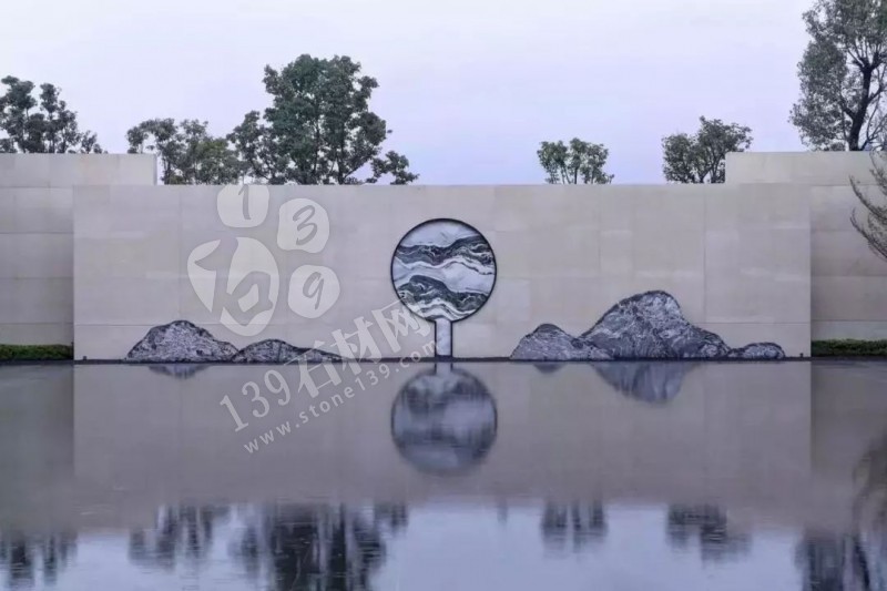 藍金沙大理石裝飾