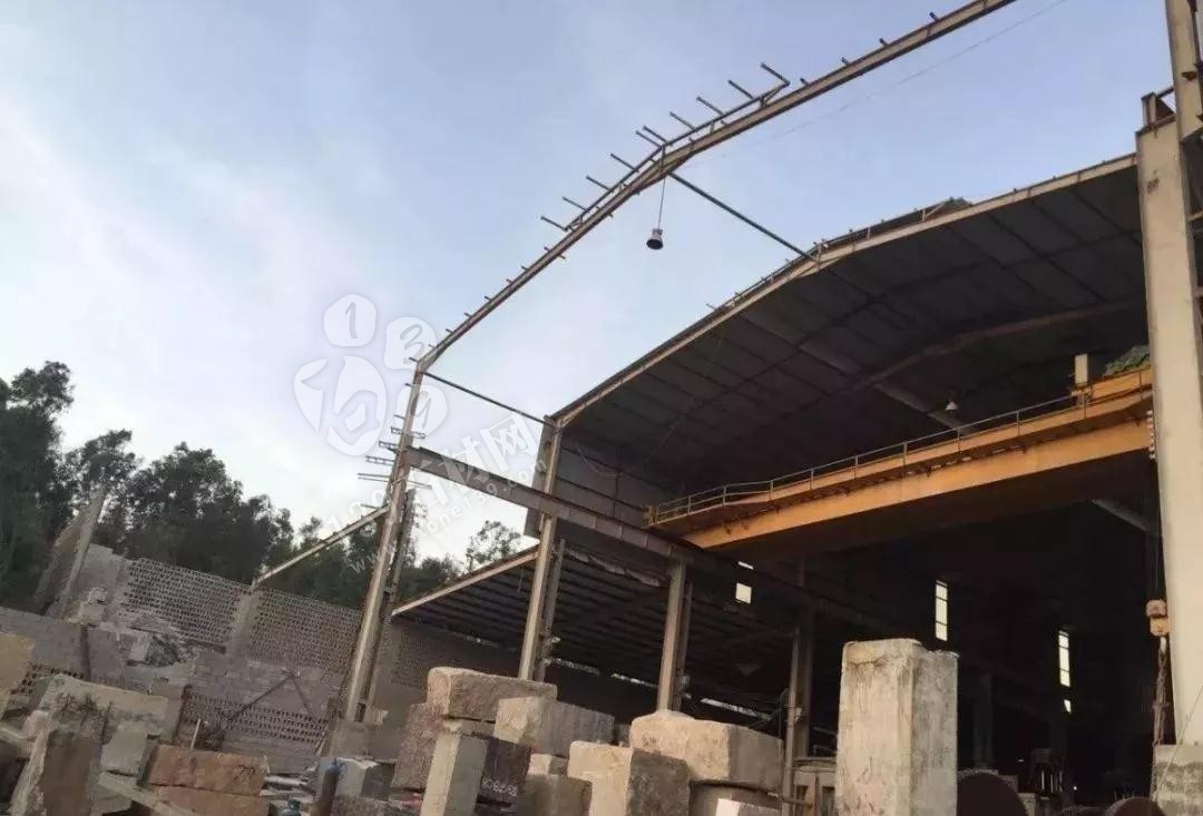 福建南安市石井鎮(zhèn)拆石材廠棚，移石材方料