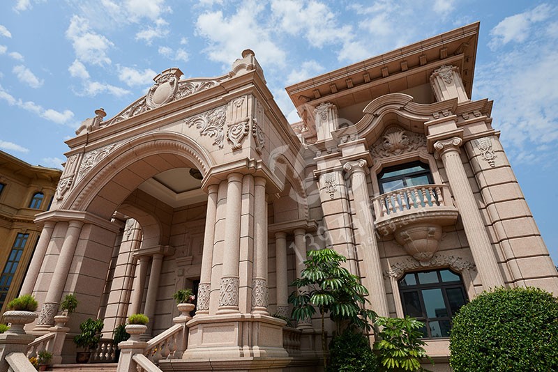 獨(dú)棟別墅石材外墻裝飾