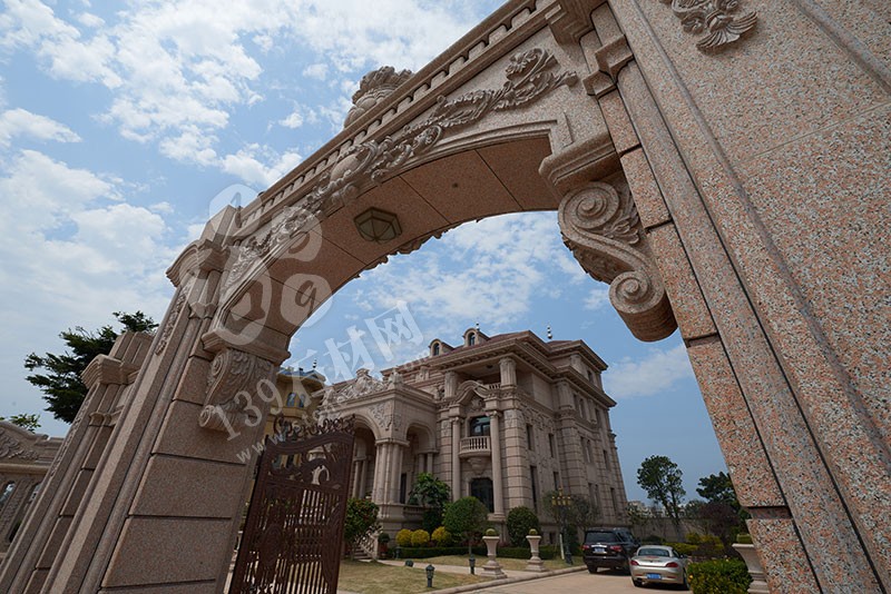 獨(dú)棟別墅石材外墻裝飾