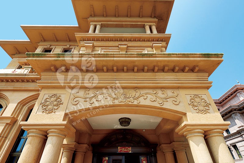 獨(dú)棟別墅石材外墻裝飾