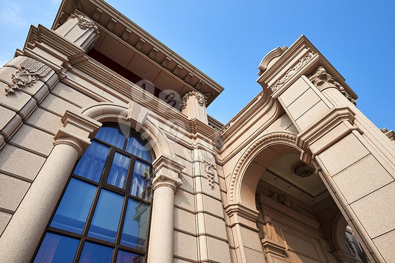 獨(dú)棟別墅石材外墻裝飾