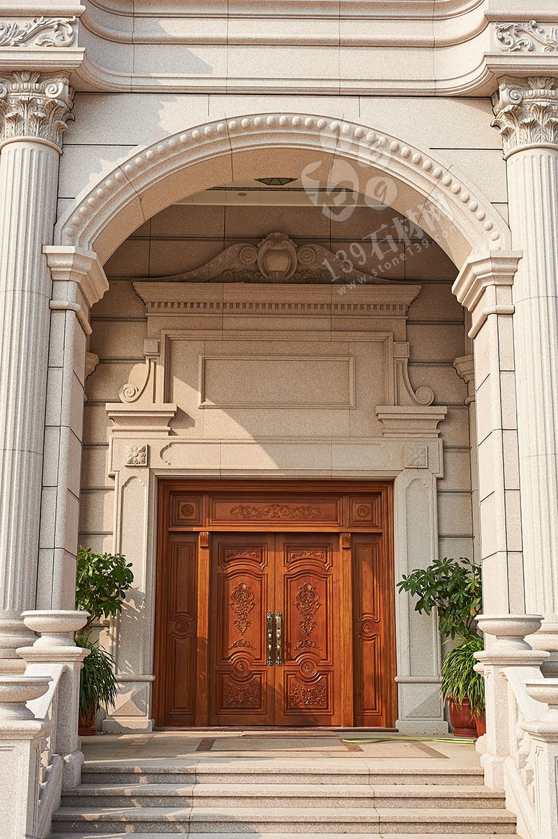 獨(dú)棟別墅石材外墻裝飾