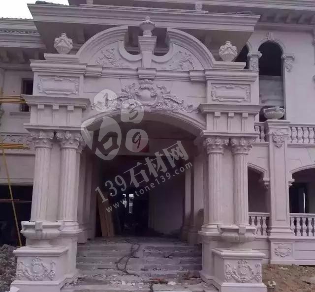 獨(dú)棟別墅石材外墻裝飾