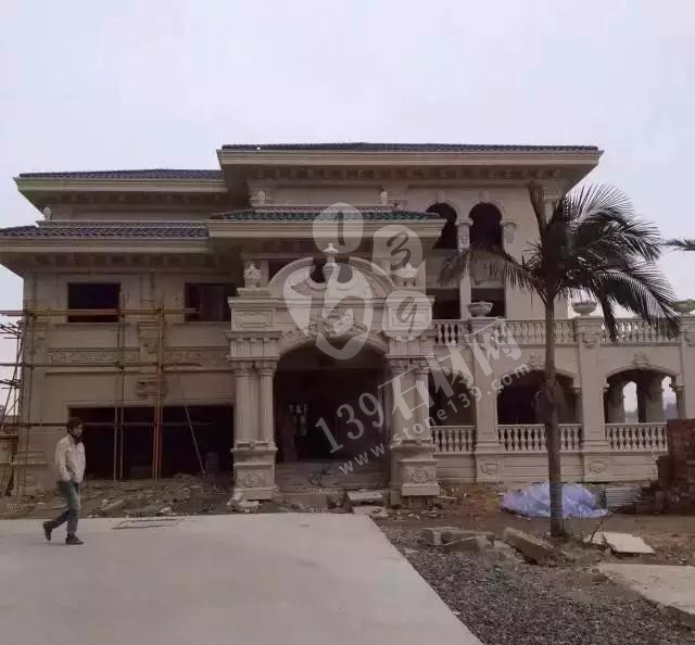 獨(dú)棟別墅石材外墻裝飾