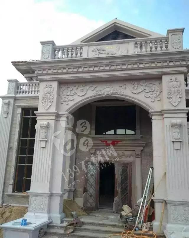 獨(dú)棟別墅石材外墻裝飾