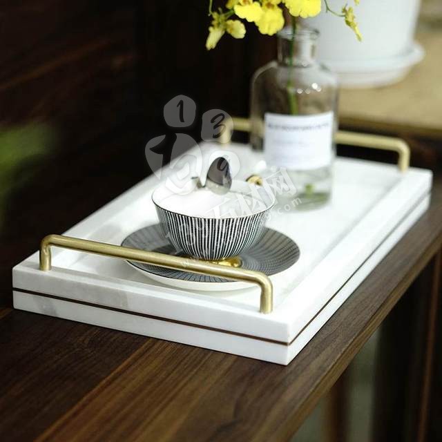 黃銅與大理石的組合 打造家居時尚