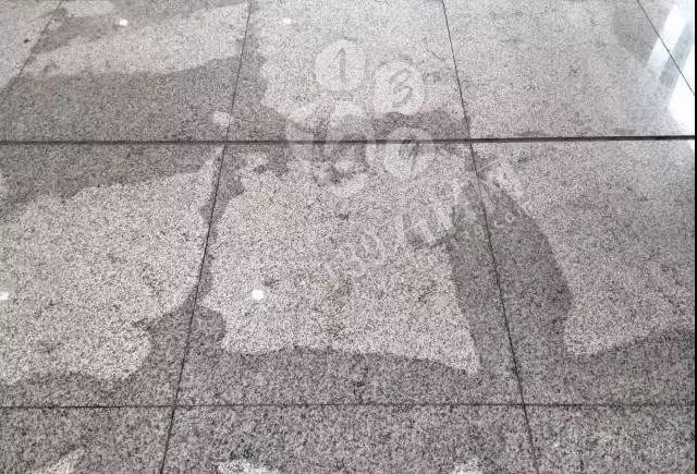 花崗巖地面熊貓眼護理