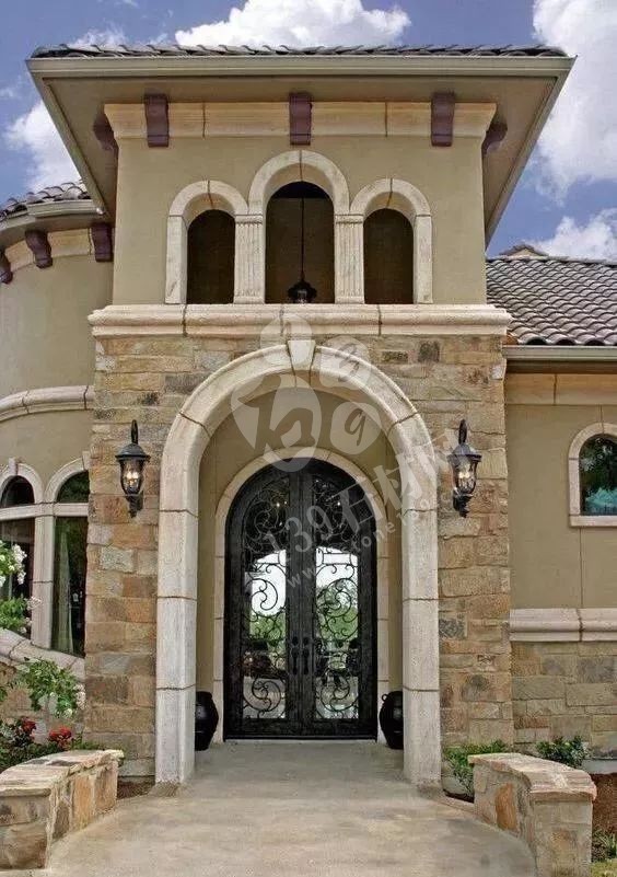 別墅門頭設計應用案例欣賞