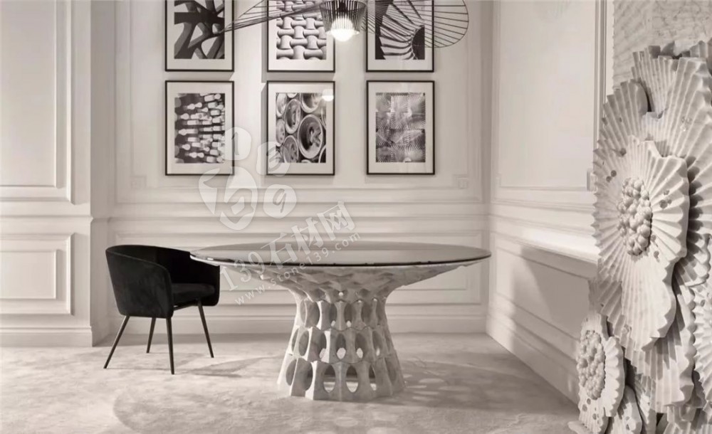 大理石裝飾自然又美麗，每一款都有它天然獨特的紋理