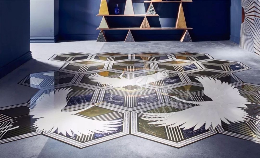 大理石裝飾自然又美麗，每一款都有它天然獨特的紋理