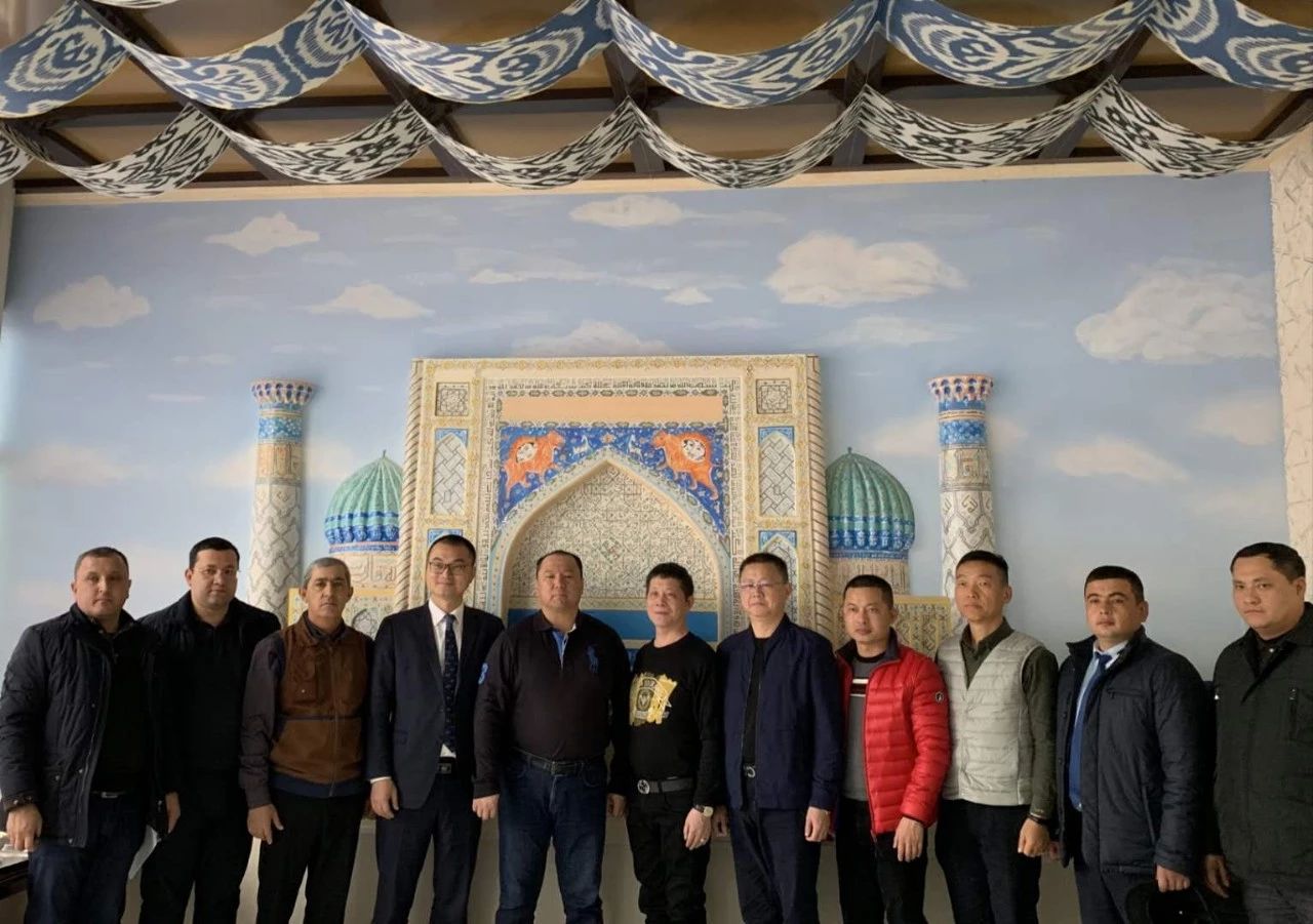 南安市石材機械輔料產業聯合會一行到訪烏茲別克斯坦