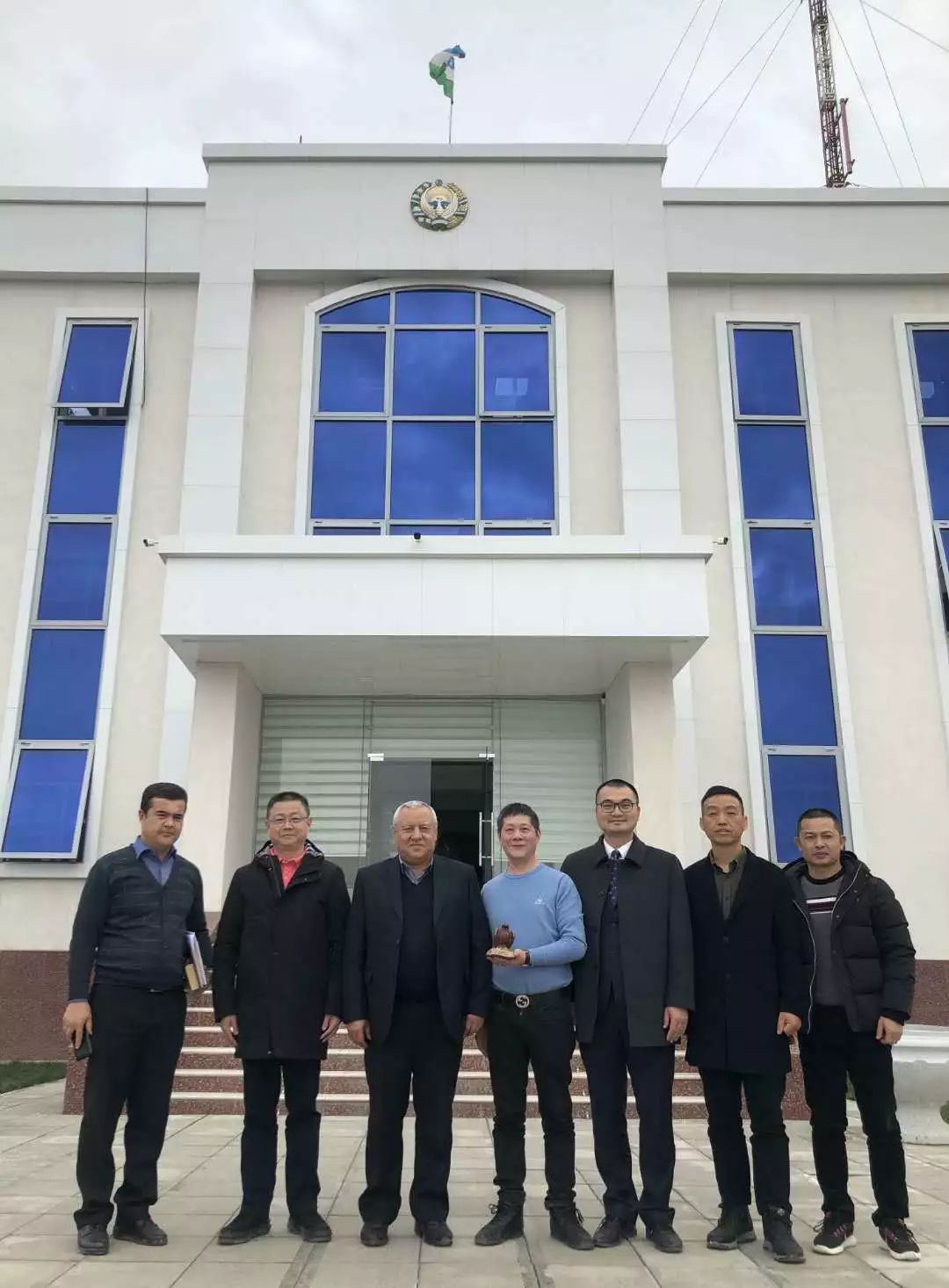 南安市石材機械輔料產業聯合會一行到訪烏茲別克斯坦