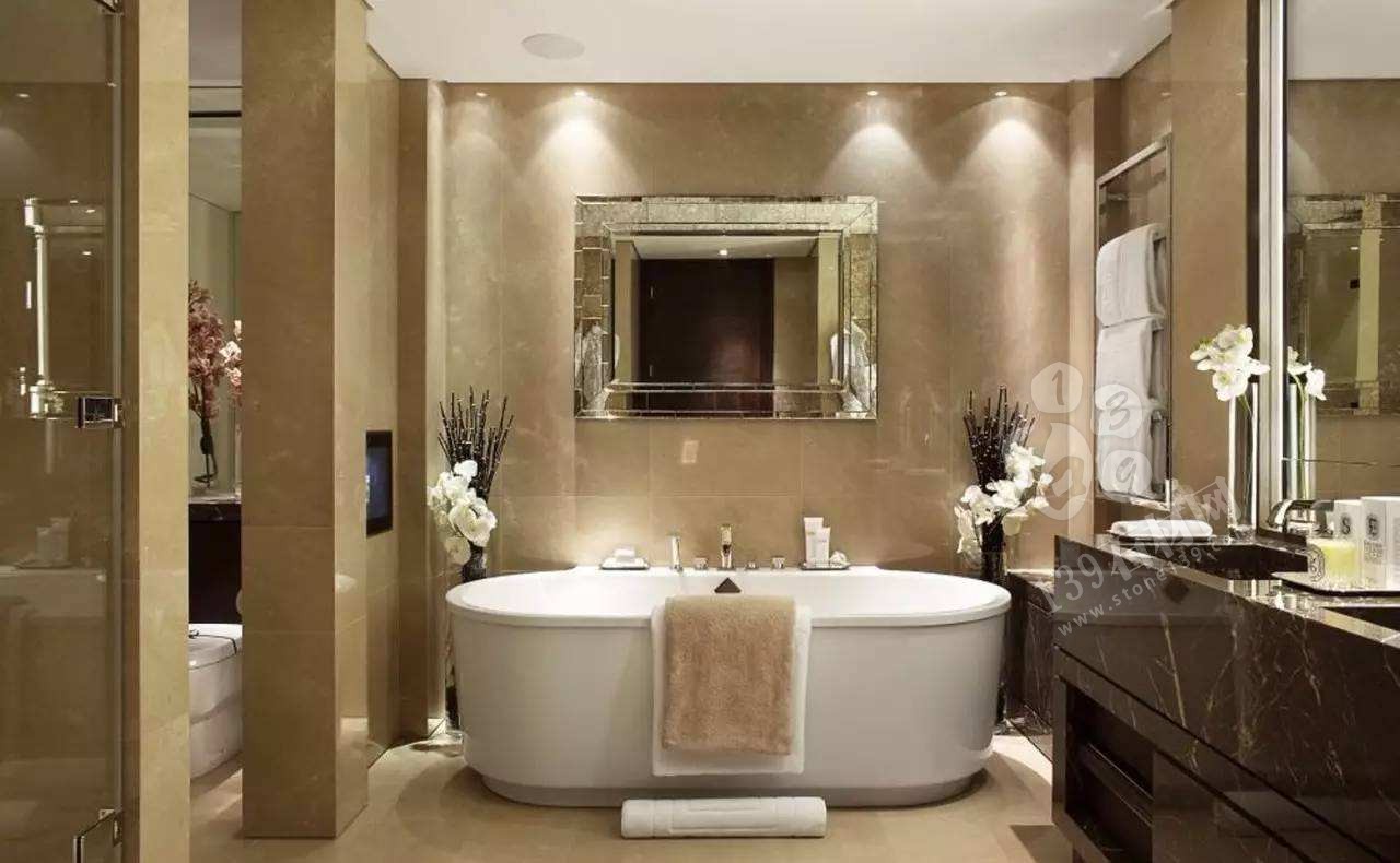 洗浴空間中的石材污染如何清洗？推薦三種解決方案