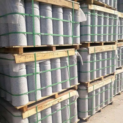 白麻擋車柱批發 山東五蓮擋車柱廠家批發