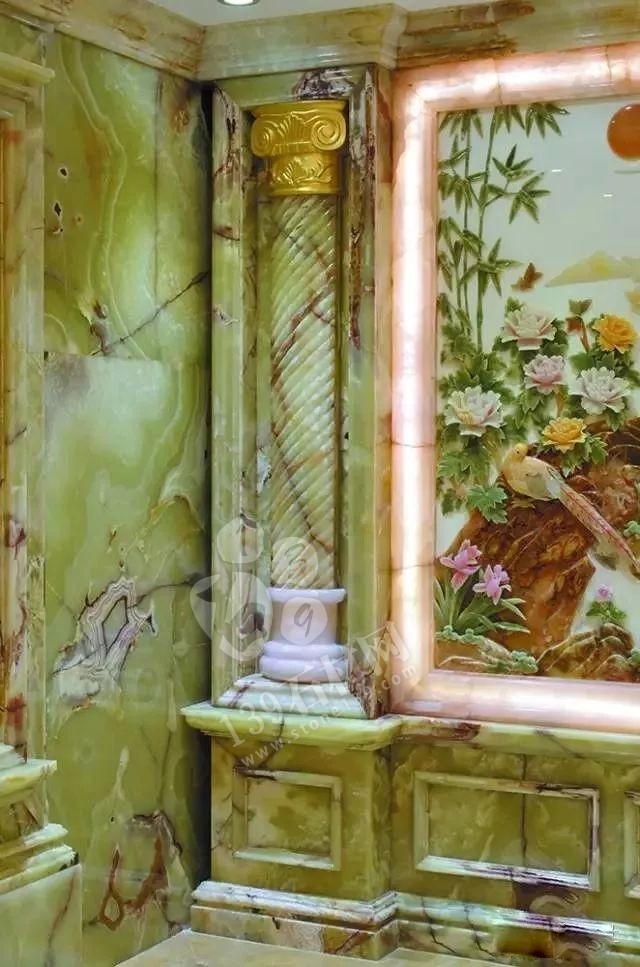 玉石豪宅內(nèi)部裝飾 百億石材豪宅