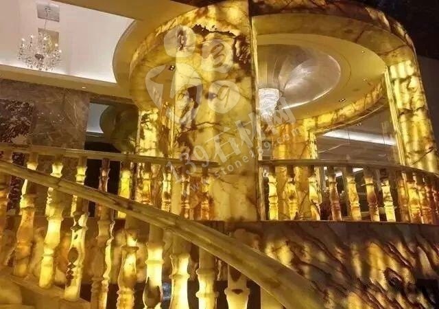 玉石豪宅內(nèi)部裝飾 百億石材豪宅