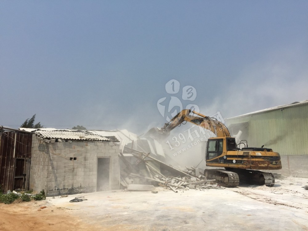 晉江603產地永和鎮共取締“小石材”加工點143家